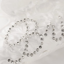 Load image into Gallery viewer, IVYU Hair Clip for Women-White Bride Special Edition Double-Sided Diamond Lettering Wedding Claw Clip - Ivyu Beauty