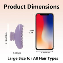 将图片加载到图库查看器,Luxury Hair Claw Clip for Women, Premium PC Material for Long-Term Use, 4.1 Inch Big Strong Hold No Slip Hair Clips for Thick or Thin Hair, Includes 2 Black Satin Scrunchies