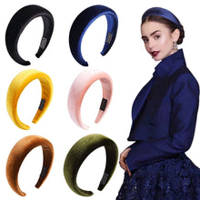 Load image into Gallery viewer, IVYU Headbands for Women Head Bands -Hair Accessories Velvet Padded Cute Beauty Fashion Hairbands Girls Vintage Head Hair Bands Boho Wide Band - Ivyu Beauty