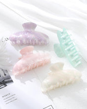 Load image into Gallery viewer, IVYU 4 Large Hair Claw Clips - Acrylic Big Hair Clips for Thick Hair Strong Hold Hair Jaw Clips Non-slip Banana Hair Barrettes Clips for Women Girls (Sparkle - Ivyu Beauty