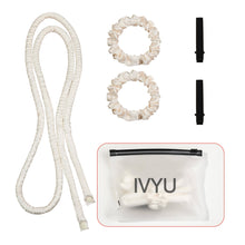 Load image into Gallery viewer, IVYU Extre Long Satin Heatless Hair Curler Set - Heatless Curls Overnight, Hair Rollers for Soft Curls & Frizz-Free Styling, No Heat Curlers To Sleep in, Jumbo Curling Rod Headband - Ivyu Beauty