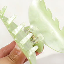 Load image into Gallery viewer, IVYU Bride Claw Hair Clip, Aileam White Acrylic Hair Clip Banana Barrettes, Rhinestone Bride Logo, Bachelorette Party Decorations Bridesmaid Gift Shower Wedding