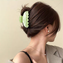 Load image into Gallery viewer, IVYU Bride Claw Hair Clip, Aileam White Acrylic Hair Clip Banana Barrettes, Rhinestone Bride Logo, Bachelorette Party Decorations Bridesmaid Gift Shower Wedding