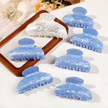 Load image into Gallery viewer, IVYU Bride Claw Hair Clip, Aileam White Acrylic Hair Clip Banana Barrettes, Rhinestone Bride Logo, Bachelorette Party Decorations Bridesmaid Gift Shower Wedding