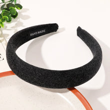 Load image into Gallery viewer, IVYU Padded Thick Brown Headbands for Women-5Pcs Wide Plain Turban Headband Fashion Hair Bands Headwear Barrette Styling Tools Accessories with Solid Colors - Ivyu Beauty