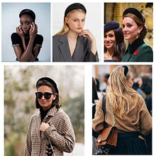 Load image into Gallery viewer, Headbands For Women Hair Head Bands - Knotted Pearl Turban Cute Headbands Velvet Padded Hair bands for Women’s hair Wide Thick Top Knot Hairbands For Girls (3 Pearl Headbands+3Velvet Padded Headbands) - Ivyu Beauty