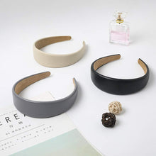 Load image into Gallery viewer, Headbands Women Hair Head Bands - 3 Wide Leather Headband Fashion Cute Hairbands Hair Accessories for Girls and Women Headbands Made of Soft PU - Ivyu Beauty