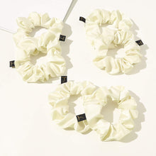 Load image into Gallery viewer, Ivyu Scrunchies Women Hair Ties Satin Silk - For Thick Curl Hair No Crease Ponytail Holder - Ivyu Beauty