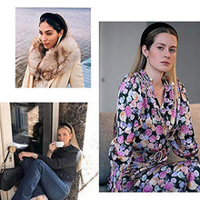 Load image into Gallery viewer, Headbands for Women Head Bands - Hair Accessories Velvet Padded Cute Beauty Fashion Hairbands Girls Vintage Head Hair Bands Boho Wide Band (Black) - Ivyu Beauty