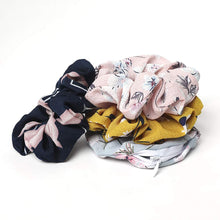 Load image into Gallery viewer, Ivyu Pocket Scrunchies with Zipper Stash Chiffon Scrunchy Hair Ties (LOBAB-012) - Ivyu Beauty