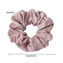 Load image into Gallery viewer, Scrunchies Hair Ties Silk Satin Scrunchy for Women Thick Hair Ivyu Big Scrunchy For Thick Curl Hair No Crease Hair Accessories Soft Ropes Ponytail Holder No Hurt Your Hair Bands Soft Elastic - Ivyu Beauty