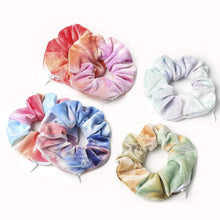 Load image into Gallery viewer, Ivyu Velvet Pocket Scrunchies with Zipper Stash Scrunchy Hair Ties (LOBAB-011) - Ivyu Beauty