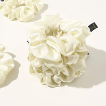 Load image into Gallery viewer, Ivyu Scrunchies Women Hair Ties Satin Silk - For Thick Curl Hair No Crease Ponytail Holder - Ivyu Beauty