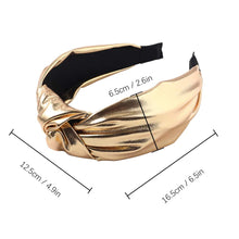 Load image into Gallery viewer, Headbands Women Hair Head Band- Knotted Wide Turban headband Fashion Cute Hairbands Hair Accessories for Girls and Women (YHHFG-017) - Ivyu Beauty