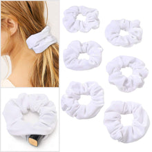 Load image into Gallery viewer, Velvet Scrunchies With Pocket Zipper Hair Ties for Women Big Vsco Girl Stuff Scrunchy Hidden Hair Scrunchie Ponytail Holder Elastic Bands Gift for Friend - Ivyu Beauty