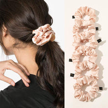 Load image into Gallery viewer, Ivyu Pink Scrunchy for Girls Women Thick Hair Cute Hairties - Ivyu Beauty