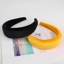 Load image into Gallery viewer, Headbands For Women Hair Head Bands - Knotted Pearl Turban Cute Headbands Velvet Padded Hair bands for Women’s hair Wide Thick Top Knot Hairbands For Girls (3 Pearl Headbands+3Velvet Padded Headbands) - Ivyu Beauty