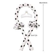 Load image into Gallery viewer, Heatless Hair Curler Curling Rod Headband Overnight for Long Hair Curls Waves Satin Jumbo Large Big No Heat Hair Roller for Women - Ivyu Beauty