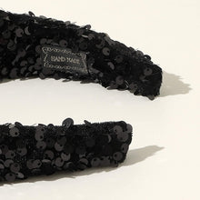 Load image into Gallery viewer, Ivyu Headbands Black Diademas Para Mujer De Moda Padded Headband - Ivyu Beauty