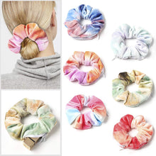Load image into Gallery viewer, Ivyu Velvet Pocket Scrunchies with Zipper Stash Scrunchy Hair Ties (LOBAB-011) - Ivyu Beauty