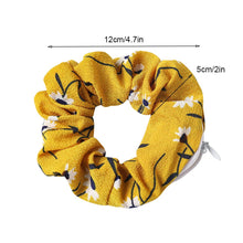 Load image into Gallery viewer, Ivyu Pocket Scrunchies with Zipper Stash Chiffon Scrunchy Hair Ties (LOBAB-012) - Ivyu Beauty