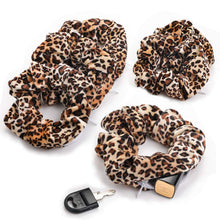 Load image into Gallery viewer, Velvet Scrunchies With Pocket Zipper Hair Ties for Women Big Vsco Girl Stuff Scrunchy Hidden Hair Scrunchie Ponytail Holder Elastic Bands Gift for Friend - Ivyu Beauty