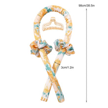 Load image into Gallery viewer, Heatless Hair Curler Curling Rod Headband Looenj Overnight for Long Hair Curls Waves Satin Jumbo Large Big No Heat Hair Roller for Women - Ivyu Beauty