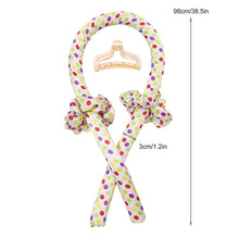 Load image into Gallery viewer, Heatless Hair Curler Curling Rod Headband Overnight for Long Hair Curls Waves Satin Jumbo Large Big No Heat Hair Roller for Women - Ivyu Beauty