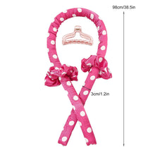 Load image into Gallery viewer, Heatless Hair Curler Curling Rod Headband Overnight for Long Hair Curls Waves Satin Jumbo Large Big No Heat Hair Roller for Women - Ivyu Beauty