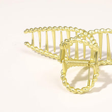 Load image into Gallery viewer, Ivyu Hair Claw Clips for Women - Nonslip Large Gold Metal Barrettes Matte Claw Hair Clips Accessories for Girls French Fashion Strong Hold Jumbo No Damage Hairclips for Thick Long Curly Hair Twist - Ivyu Beauty