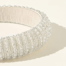 Load image into Gallery viewer, Ivyu Rhinestone Headbands for Women Girls - Jeweled Head Bands Glitter White - Ivyu Beauty