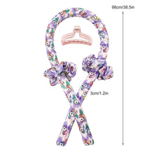 Load image into Gallery viewer, Heatless Hair Curler Curling Rod Headband Overnight for Long Hair Curls Waves Satin Jumbo Large Big No Heat Hair Roller for Women - Ivyu Beauty