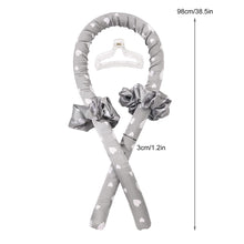 Load image into Gallery viewer, Heatless Hair Curler Curling Rod Headband Overnight for Long Hair Curls Waves Satin Jumbo Large Big No Heat Hair Roller for Women - Ivyu Beauty
