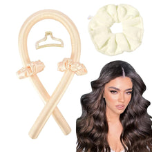 Load image into Gallery viewer, Heatless Hair Roller Curler for Women Hair Curlers for Long Hair Curling Rod Headband with Hair Clips and Scrunchie - Ivyu Beauty