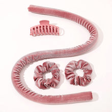 Load image into Gallery viewer, IVYU Hair Curlers Rollers For Long Heatless Curling Rod Headband Jumbo Large Big No Heat Black Velvet Hair Roller You Can Sleep In Soft Foam Curling Rods Hair Rollers Overnight for Women - Ivyu Beauty