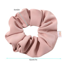 将图片加载到图库查看器,Ivyu Big Scrunchie for Girls White Pink Beige Gray - Ivyu Beauty