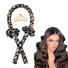 Load image into Gallery viewer, Roll over image to zoom in Heatless Hair Curler Curling Rod Headband Overnight for Long Hair Curls Waves Satin Jumbo Large Big No Heat Hair Roller for Women - Ivyu Beauty