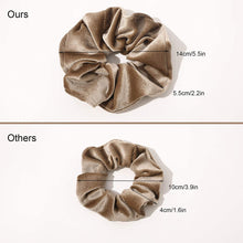 Load image into Gallery viewer, Ivyu Scrunchies Hair Ties Accessories for Girls Women's Hair Big Velvet Cute Scrunchy - Ivyu Beauty