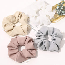 将图片加载到图库查看器,Ivyu Big Scrunchie for Girls White Pink Beige Gray - Ivyu Beauty