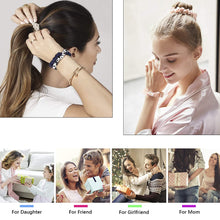 将图片加载到图库查看器,Scrunchies Silk Satin Hair Ties - Small Mini Thin Elestics Ponytail Holder Hair Bands Skinny Scrunchy For Thick Curl Hair No Crease Hair Ties Soft Accessories No Hurt Your Hair for Women and Girls - Ivyu Beauty