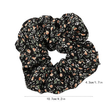 Load image into Gallery viewer, Scrunchies Hair Ties Flower Scrunchy for Women Girls Cute Hairties for Thick Curl Hair No Crease Hair Accessories Soft Ropes Ponytail Holder No Hurt Your Hair - Ivyu Beauty