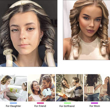 Load image into Gallery viewer, Heatless Hair Roller Curler for Women Hair Curlers for Long Hair Curling Rod Headband with Hair Clips and Scrunchie - Ivyu Beauty
