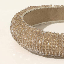 Load image into Gallery viewer, Ivyu Rhinestone Headbands for Women Girls Jeweled Padded Head Bands Glitter Diademas Para Mujer De Moda Hair Accessories Girls No Slip Fashion Cute Champagne Headband for Outfits Wedding Party - Ivyu Beauty