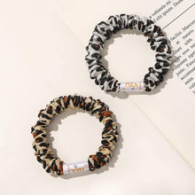 将图片加载到图库查看器,Scrunchies Silk Satin Hair Ties - Small Mini Thin Elestics Ponytail Holder Hair Bands Skinny Scrunchy For Thick Curl Hair No Crease Hair Ties Soft Accessories No Hurt Your Hair for Women and Girls - Ivyu Beauty