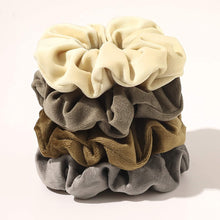 Load image into Gallery viewer, Ivyu Scrunchies Hair Ties for Girls (Brown Series) - Ivyu Beauty
