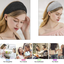 Load image into Gallery viewer, Headbands for Women Head Bands - Diademas Para Mujer De Moda Cute Black Wide Headband Hair Accessories for Girls Oversize Large Lace Designer Fashion Head band No Slip for Womens Hair Band - Ivyu Beauty