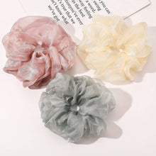 Load image into Gallery viewer, Scrunchies Hair Ties for Women Big Silk Satin Scrunchie Large Oversized Ligas Para el Cabello De Mujer Decorations Cute Jumbo Coth Ponytail Hair Scrunchy Giant Purple Hair Accessories Gift for Girls - Ivyu Beauty