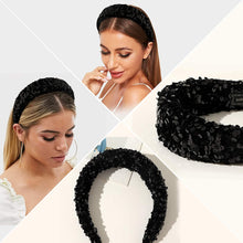 Load image into Gallery viewer, Ivyu Headbands Black Diademas Para Mujer De Moda Padded Headband - Ivyu Beauty