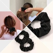 Load image into Gallery viewer, Scrunchies Hair Ties Satin Silk - Hair Bands Scrunchy for Thick Curl Hair No Crease Hair Accessories for Women Soft Hair Tie Ponytail Holder No Hurt Your Hair - Ivyu Beauty