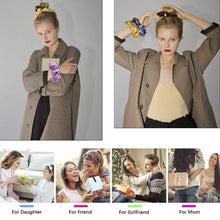 Load image into Gallery viewer, Scrunchies Hair Ties for Women - Big Silk Satin Scrunchie Exra Large Jumbo Gaint Oversized Cute Chiffon Scrunchy for Curl Thick Hair Ligas Para el Cabello De Mujer Hair Accessories Gift for Girls - Ivyu Beauty